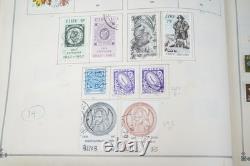 COLLECTION MONDIALE DE TIMBRES DES ANNÉES 1890 AUX ANNÉES 1970, PLUS DE 7 050 TIMBRES NEUFS ET OBLITÉRÉS DANS UN ALBUM SCOTT