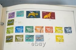 COLLECTION MONDIALE DE TIMBRES DES ANNÉES 1890 AUX ANNÉES 1970, PLUS DE 7 050 TIMBRES NEUFS ET OBLITÉRÉS DANS UN ALBUM SCOTT