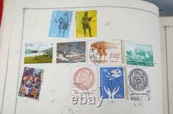 COLLECTION MONDIALE DE TIMBRES DES ANNÉES 1890 AUX ANNÉES 1970, PLUS DE 7 050 TIMBRES NEUFS ET OBLITÉRÉS DANS UN ALBUM SCOTT