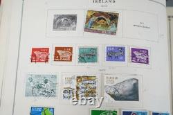 COLLECTION MONDIALE DE TIMBRES DES ANNÉES 1890 AUX ANNÉES 1970, PLUS DE 7 050 TIMBRES NEUFS ET OBLITÉRÉS DANS UN ALBUM SCOTT