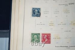 COLLECTION MONDIALE DES ANNÉES 1860 AUX ANNÉES 1930 DE PRÈS DE 2 000 TIMBRES NEUFS ET OBLITÉRÉS DANS UN ALBUM