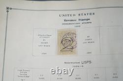 COLLECTION MONDIALE DES ANNÉES 1860 AUX ANNÉES 1930 DE PRÈS DE 2 000 TIMBRES NEUFS ET OBLITÉRÉS DANS UN ALBUM