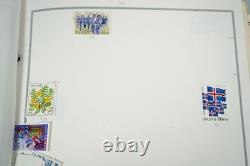 COLLECTION MONDIALE DES ANNÉES 1920 AUX ANNÉES 1980 DE PLUS DE 3 500 TIMBRES NEUFS ET OBLITÉRÉS DANS UN ALBUM HARRIS