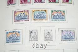 COLLECTION MONDIALE DES ANNÉES 1930-1960 DE PLUS DE 4 500 TIMBRES NEUFS ET OBLITÉRÉS DANS UN ALBUM MINKUS