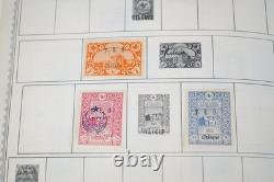 COLLECTION MONDIALE DES ANNÉES 1930-1960 DE PLUS DE 4 500 TIMBRES NEUFS ET OBLITÉRÉS DANS UN ALBUM MINKUS