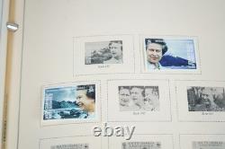 COLLECTION MONDIALE DES ANNÉES 1980-1990 DE PLUS DE 1 550 TIMBRES NEUFS ET OBLITÉRÉS DANS UN ALBUM SCOTT