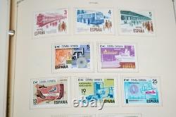 COLLECTION MONDIALE DES ANNÉES 1980-1990 DE PLUS DE 1 550 TIMBRES NEUFS ET OBLITÉRÉS DANS UN ALBUM SCOTT