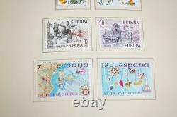 COLLECTION MONDIALE DES ANNÉES 1980-1990 DE PLUS DE 1 550 TIMBRES NEUFS ET OBLITÉRÉS DANS UN ALBUM SCOTT