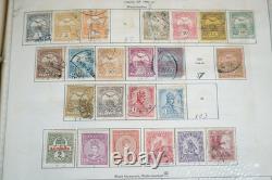 COLLECTION MONDIALE H-Y DES ANNÉES 1880 AUX ANNÉES 1970 DE PLUS DE 3000 TIMBRES NEUFS ET OBLITÉRÉS DANS UN ALBUM MINKUS