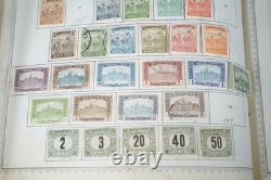 COLLECTION MONDIALE H-Y DES ANNÉES 1880 AUX ANNÉES 1970 DE PLUS DE 3000 TIMBRES NEUFS ET OBLITÉRÉS DANS UN ALBUM MINKUS