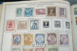 COLLECTION MONDIALE H-Y DES ANNÉES 1880 AUX ANNÉES 1970 DE PLUS DE 3000 TIMBRES NEUFS ET OBLITÉRÉS DANS UN ALBUM MINKUS