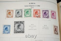 COLLECTION MONDIALE K-M 1910-1970 DE PLUS DE 2 750 TIMBRES NEUFS ET USAGÉS DANS UN ALBUM