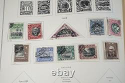 COLLECTION MONDIALE L/Z 1850-1930 DE PLUS DE 3 400 TIMBRES NEUFS ET USAGÉS DANS UN ALBUM SCOTT