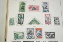 COLLECTION MONDIALE L/Z 1850-1930 DE PLUS DE 3 400 TIMBRES NEUFS ET USAGÉS DANS UN ALBUM SCOTT