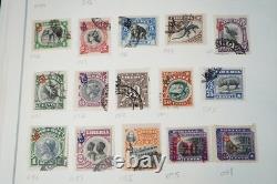 COLLECTION MONDIALE L/Z 1850-1930 DE PLUS DE 3 400 TIMBRES NEUFS ET USAGÉS DANS UN ALBUM SCOTT