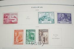 COLLECTION MONDIALE S-Z 1940s-1980s DE PLUS DE 3000 TIMBRES NEUFS ET USAGÉS DANS UN ALBUM SCOTT