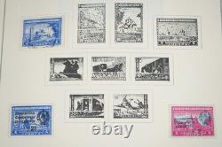 COLLECTION MONDIALE S-Z 1940s-1980s DE PLUS DE 3000 TIMBRES NEUFS ET USAGÉS DANS UN ALBUM SCOTT