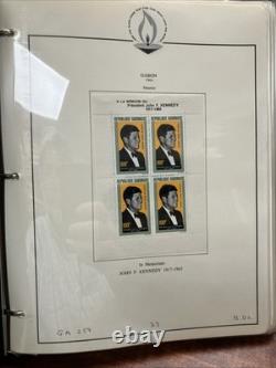 COLLECTION SPÉCIALISÉE JFK 5 classeurs alphabétiques de l’Amérique au Yémen