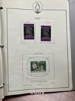 COLLECTION SPÉCIALISÉE JFK 5 classeurs alphabétiques de l’Amérique au Yémen