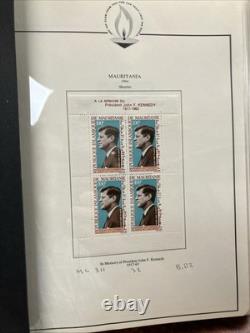 COLLECTION SPÉCIALISÉE JFK 5 classeurs alphabétiques de l’Amérique au Yémen