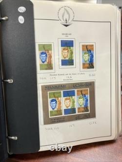 COLLECTION SPÉCIALISÉE JFK 5 classeurs alphabétiques de l’Amérique au Yémen