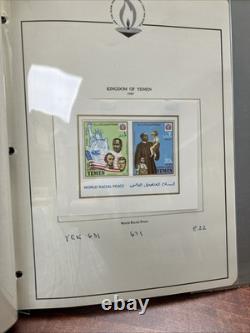 COLLECTION SPÉCIALISÉE JFK 5 classeurs alphabétiques de l’Amérique au Yémen