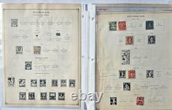 COLLECTION SUISSE – 1 000 timbres neufs et oblitérés, 1862-2000, 62 pages d’album
