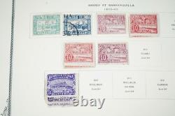 COLOMBIE 1860-1980 COLLECTION DE PLUS DE 1 750 TIMBRES NEUFS ET USAGÉS DANS UN ALBUM SCOTT