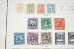 COLOMBIE 1860-1980 COLLECTION DE PLUS DE 1 750 TIMBRES NEUFS ET USAGÉS DANS UN ALBUM SCOTT