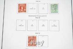 COLONIES BRITANNIQUES 1860-1970 COLLECTION DE 600 TIMBRES NEUFS ET UTILISÉS DANS UN ALBUM