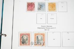 COLONIES BRITANNIQUES 1860-1970 COLLECTION DE 600 TIMBRES NEUFS ET UTILISÉS DANS UN ALBUM