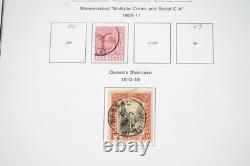 COLONIES BRITANNIQUES 1860-1970 COLLECTION DE 600 TIMBRES NEUFS ET UTILISÉS DANS UN ALBUM