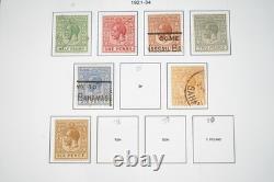 COLONIES BRITANNIQUES 1860-1970 COLLECTION DE 600 TIMBRES NEUFS ET UTILISÉS DANS UN ALBUM