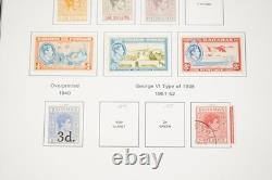 COLONIES BRITANNIQUES 1860-1970 COLLECTION DE 600 TIMBRES NEUFS ET UTILISÉS DANS UN ALBUM
