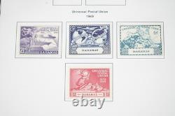 COLONIES BRITANNIQUES 1860-1970 COLLECTION DE 600 TIMBRES NEUFS ET UTILISÉS DANS UN ALBUM