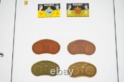 COLONIES BRITANNIQUES 1860-1970 COLLECTION DE 600 TIMBRES NEUFS ET UTILISÉS DANS UN ALBUM