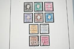 COLONIES DU PORTUGAL ANNÉES 1880-1910 COLLECTION DE 350 TIMBRES NEUFS ET OBLITÉRÉS SUR FEUILLES D'ALBUM