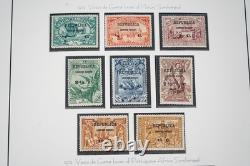 COLONIES DU PORTUGAL ANNÉES 1880-1910 COLLECTION DE 350 TIMBRES NEUFS ET OBLITÉRÉS SUR FEUILLES D'ALBUM