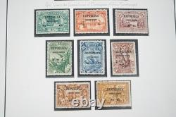 COLONIES DU PORTUGAL ANNÉES 1880-1910 COLLECTION DE 350 TIMBRES NEUFS ET OBLITÉRÉS SUR FEUILLES D'ALBUM