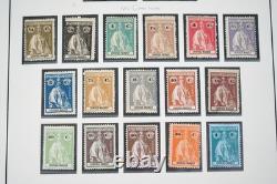 COLONIES DU PORTUGAL ANNÉES 1880-1910 COLLECTION DE 350 TIMBRES NEUFS ET OBLITÉRÉS SUR FEUILLES D'ALBUM