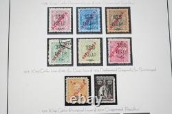 COLONIES DU PORTUGAL ANNÉES 1880-1910 COLLECTION DE 350 TIMBRES NEUFS ET OBLITÉRÉS SUR FEUILLES D'ALBUM