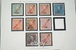 COLONIES DU PORTUGAL ANNÉES 1880-1910 COLLECTION DE 350 TIMBRES NEUFS ET OBLITÉRÉS SUR FEUILLES D'ALBUM