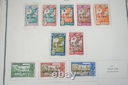 COLONIES FRANÇAISES ANNÉES 1930-1940 COLLECTION DE PLUS DE 750 TIMBRES STOCKÉS DANS UN ALBUM SCOTT