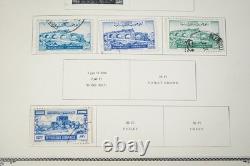 COLONIES FRANÇAISES ANNÉES 1930-1940 COLLECTION DE PLUS DE 750 TIMBRES STOCKÉS DANS UN ALBUM SCOTT