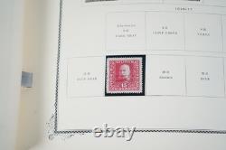 COREE TCHÉCOSLOVAQUE 1910-1940 COLLECTION DE PLUS DE 550 TIMBRES NEUFS ET USAGÉS DANS UN ALBUM SCOTT