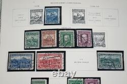 COREE TCHÉCOSLOVAQUE 1910-1940 COLLECTION DE PLUS DE 550 TIMBRES NEUFS ET USAGÉS DANS UN ALBUM SCOTT