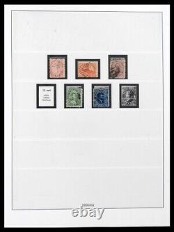 Canada 1859-2005 MNH MH Utilisé Certificat dans 5 Albums Lindner Collection de Timbres