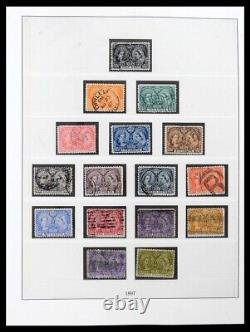 Canada 1859-2005 MNH MH Utilisé Certificat dans 5 Albums Lindner Collection de Timbres