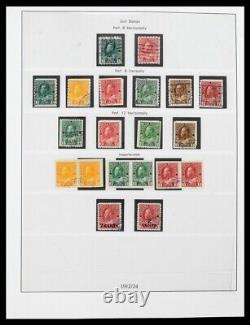 Canada 1859-2005 MNH MH Utilisé Certificat dans 5 Albums Lindner Collection de Timbres