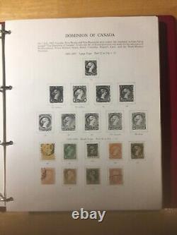 Canada 1870-1983 Collection De Timbres Les Plus Utilisés Dans Stanley Gibbons Album High CV
